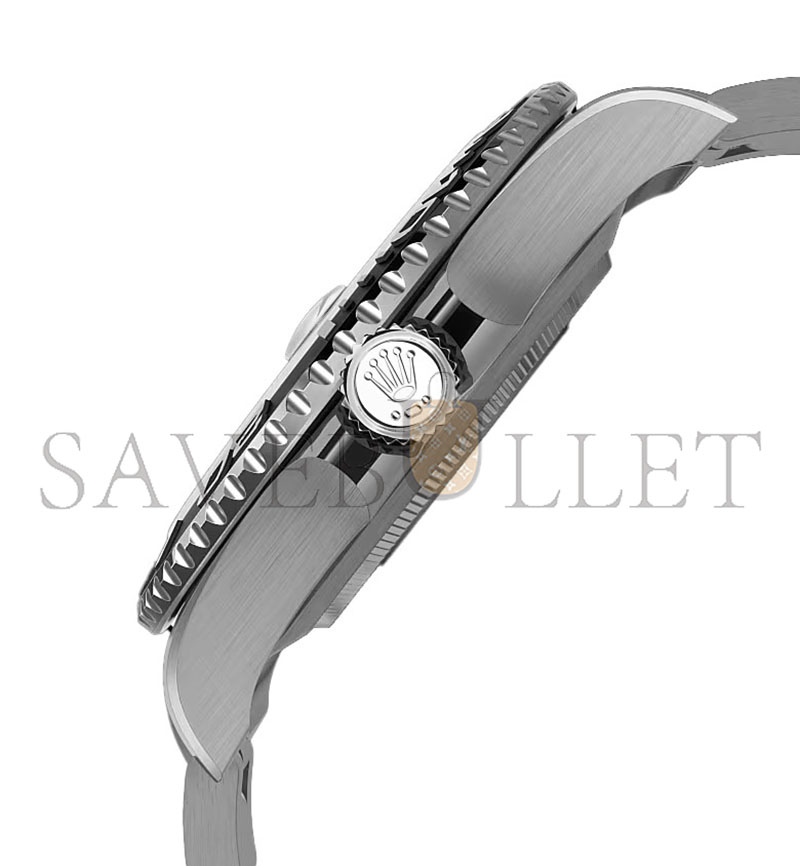 R01ex the oyster perpetual yacht-master 42 in rlx titanium with an intense black dial and an oyster bracelet